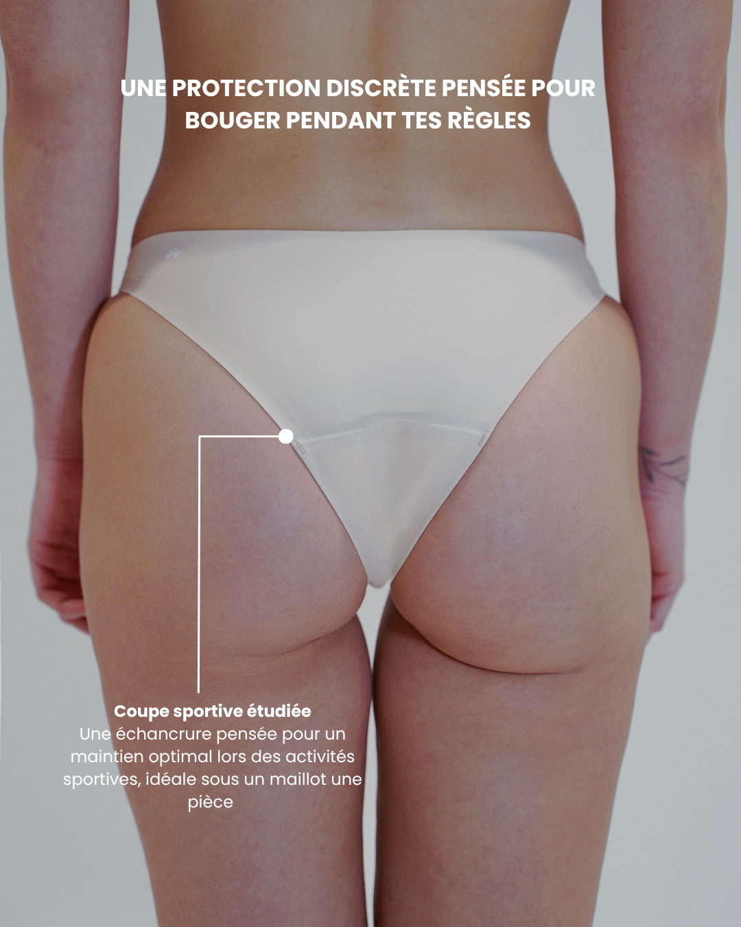 SOUS MAILLOT MENSTRUEL DUNA SPORT - FLUX ABONDANT